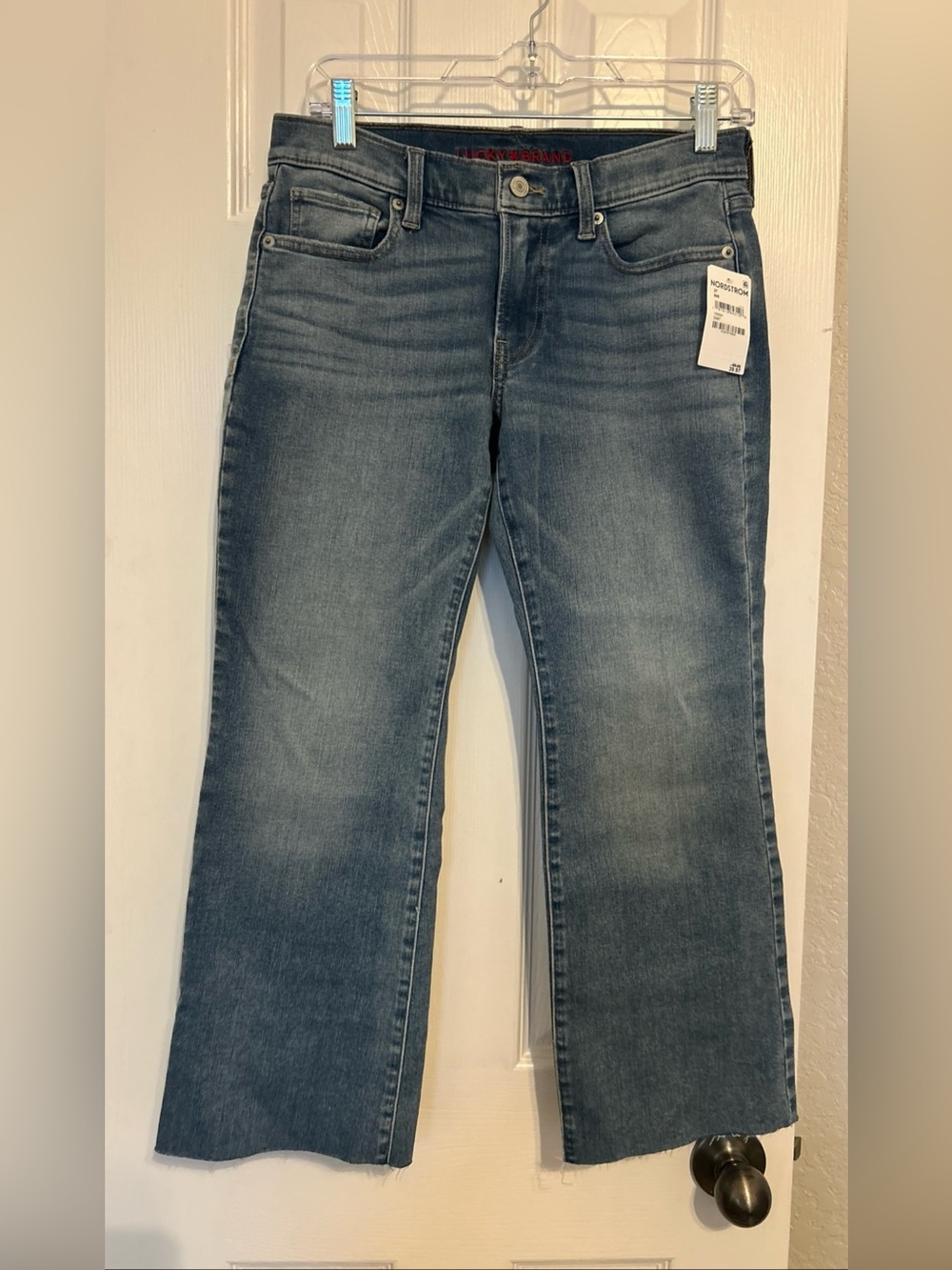 Lucky Brand Women's Sweet Mid Rise Kick Crop Jeans